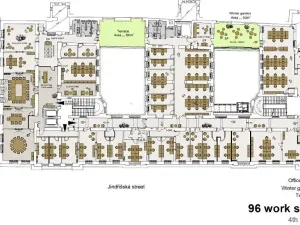 Pronájem kanceláře, Praha - Nové Město, Václavské náměstí, 466 m2