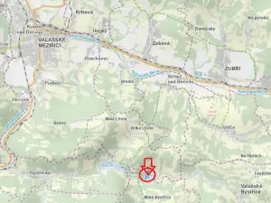 Prodej lesa, Malá Bystřice, 43476 m2
