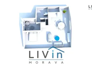 Pronájem bytu 1+kk, Olomouc, Sokolská, 52 m2