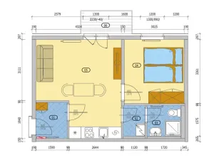 Pronájem bytu 2+kk, Kaznějov, Školní, 45 m2