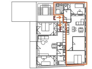 Prodej bytu 4+kk, Praha - Košíře, 75 m2