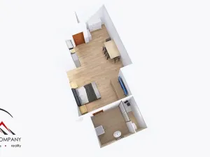 Pronájem apartmánu, Ostrava, Cihelní, 33 m2