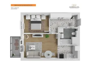 Pronájem bytu 2+kk, Praha, Arnošta Staňka, 47 m2