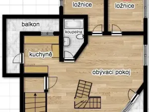 Pronájem kanceláře, Praha - Hloubětín, V Novém Hloubětíně, 162 m2
