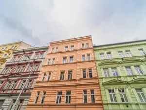 Pronájem bytu 1+1, Praha - Žižkov, Krásova, 32 m2