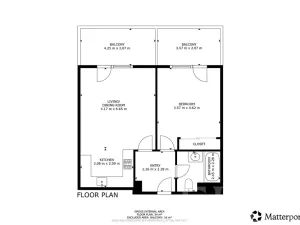Pronájem bytu 2+kk, Praha - Chodov, Nebřenická, 56 m2
