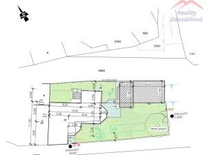 Prodej pozemku pro bydlení, Makotřasy, 450 m2
