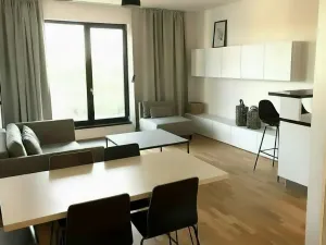 Pronájem bytu 2+kk, Praha - Holešovice, Sanderova, 57 m2