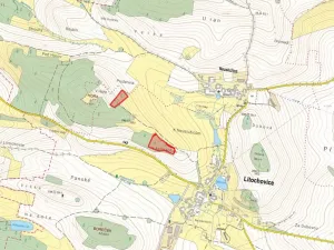 Prodej lesa, Litochovice, 20663 m2