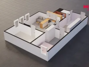 Prodej bytu 3+kk, Nové Město pod Smrkem, Textilanská, 62 m2