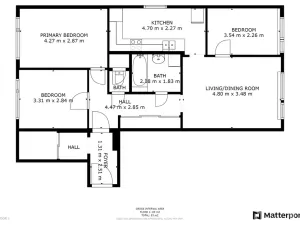 Prodej bytu 4+1, Praha - Chodov, Zdiměřická, 80 m2