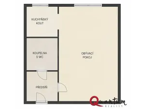 Pronájem bytu 1+kk, Praha - Troja, Sosnovecká, 28 m2