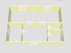 Pronájem bytu 2+1, Ústí nad Labem - Ústí nad Labem-centrum, Stará, 55 m2