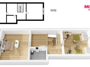 Prodej rodinného domu, Popovice - Kamenná Lhota, 160 m2