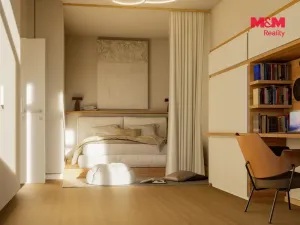 Prodej bytu 3+kk, Praha - Smíchov, Grafická, 36 m2