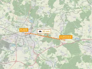 Prodej podílu pozemku pro bydlení, Ejpovice, 4254 m2