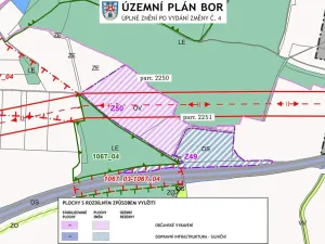 Prodej podílu komerčního pozemku, Bor, 50767 m2