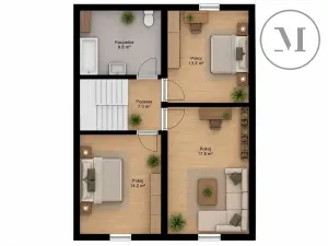 Prodej bytu 6+kk a větší, Třeboň, 162 m2
