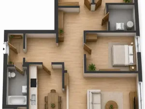 Prodej bytu 4+1, Meziměstí, Školní, 112 m2