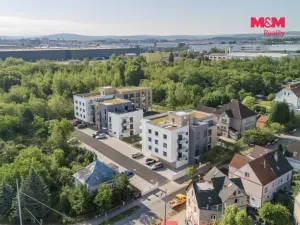Pronájem bytu 1+kk, Plzeň - Skvrňany, Na Průhonu, 40 m2