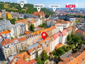 Prodej bytu 2+kk, Praha - Smíchov, Grafická, 35 m2