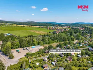 Prodej zahrady, Příbram - Lazec, 401 m2