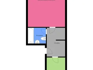 Prodej bytu 2+kk, České Budějovice, Skuherského, 39 m2