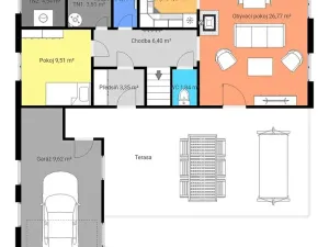 Prodej rodinného domu, Lásenice, 130 m2