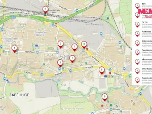 Pronájem bytu 2+1, Praha - Záběhlice, Jasmínová, 56 m2