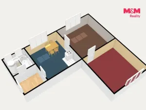 Prodej bytu 2+1, Karlovy Vary - Rybáře, Borová, 57 m2