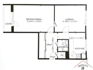 Pronájem bytu 2+1, Praha - Vokovice, Konžská, 51 m2