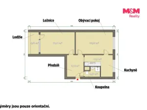 Pronájem bytu 2+1, Plzeň - Skvrňany, Macháčkova, 62 m2