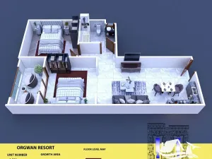 Prodej bytu 3+kk, Hurghada, Egypt, 62 m2