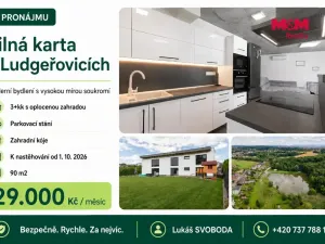 Pronájem bytu 3+kk, Ludgeřovice, Finské domky, 90 m2