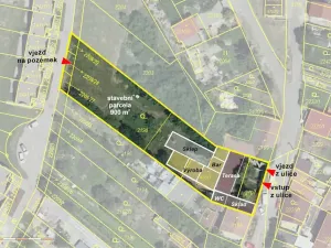 Prodej pozemku pro bydlení, Velké Pavlovice, Trávníky, 1840 m2