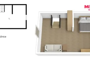 Prodej chaty, Český Krumlov - Latrán, Chvalšinská, 79 m2
