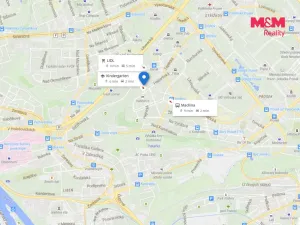 Pronájem bytu 3+kk, Praha - Střížkov, Jitravská, 83 m2