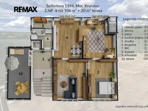 Prodej rodinného domu, Moravský Krumlov, Seifertova, 400 m2