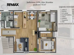 Prodej rodinného domu, Moravský Krumlov, Seifertova, 400 m2