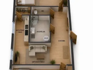 Prodej bytu 3+kk, Vysoké Mýto, Šnakov, 70 m2