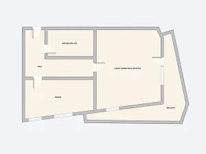 Pronájem bytu 2+kk, Praha - Liboc, Evropská, 54 m2