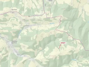 Dražba pozemku, Valašská Bystřice, 673 m2