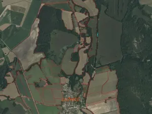 Dražba louky, Lužnice, 971 m2