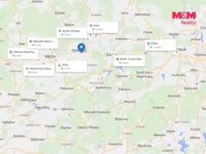 Prodej pozemku pro bydlení, Měčín - Radkovice, 1023 m2