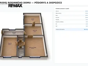 Prodej rodinného domu, Kamenný Most, 82 m2