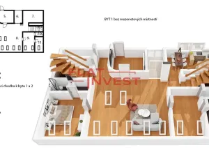 Prodej bytu 6+kk a větší, Praha - Nové Město, Řeznická, 294 m2