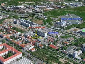 Pronájem bytu 2+kk, Brno, U Červeného mlýna, 53 m2