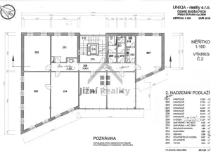 Pronájem kanceláře, České Budějovice, Fráni Šrámka, 250 m2
