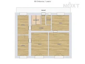 Prodej rodinného domu, Držovice, Olomoucká, 140 m2