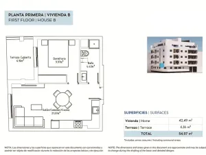 Prodej bytu 2+kk, Torrevieja, Španělsko, 42 m2